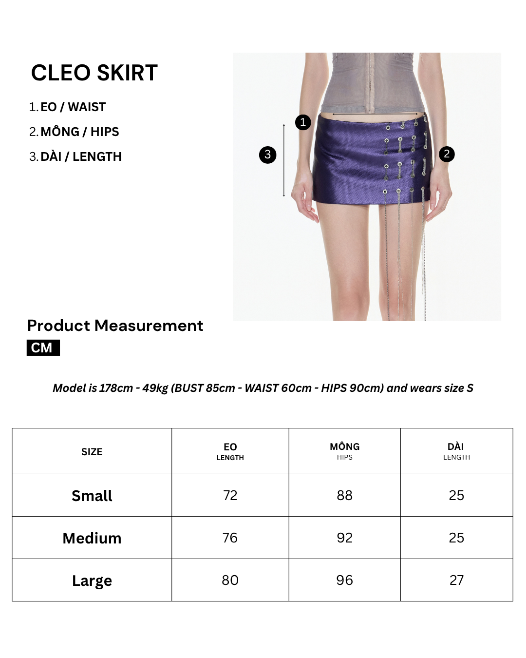 CLEO SKIRT