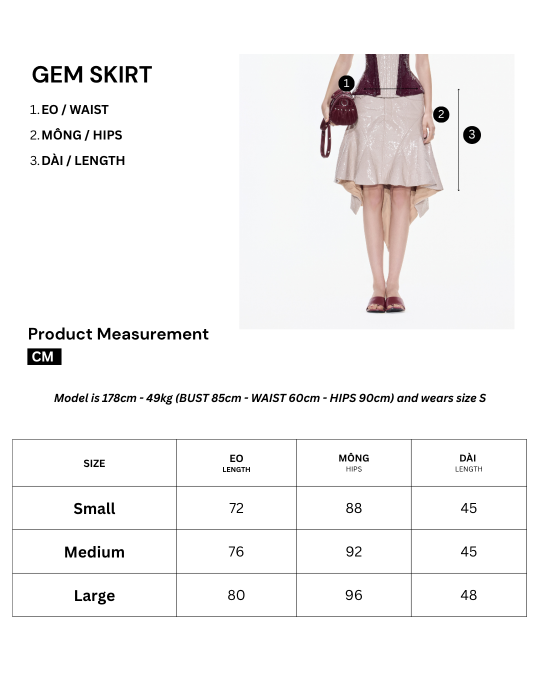 GEM SKIRT