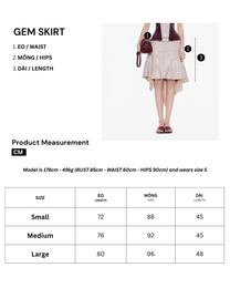 GEM SKIRT