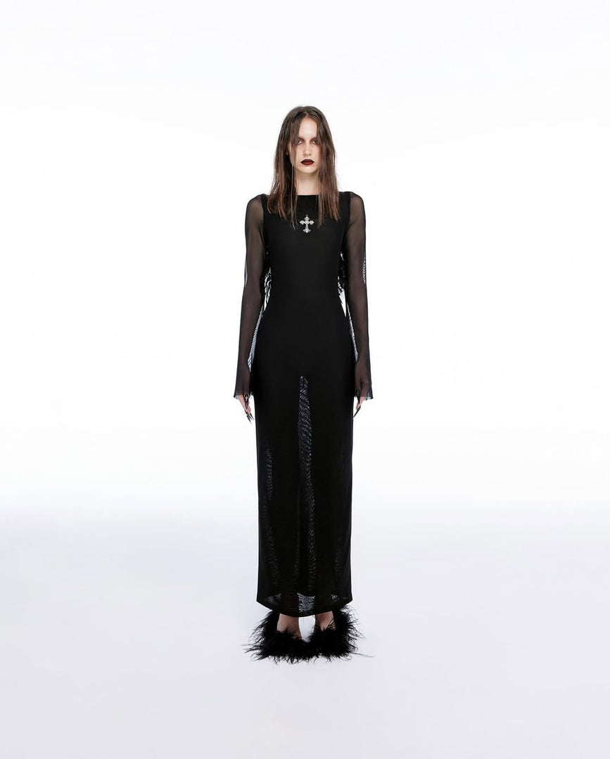 BLACKLESS DRESS