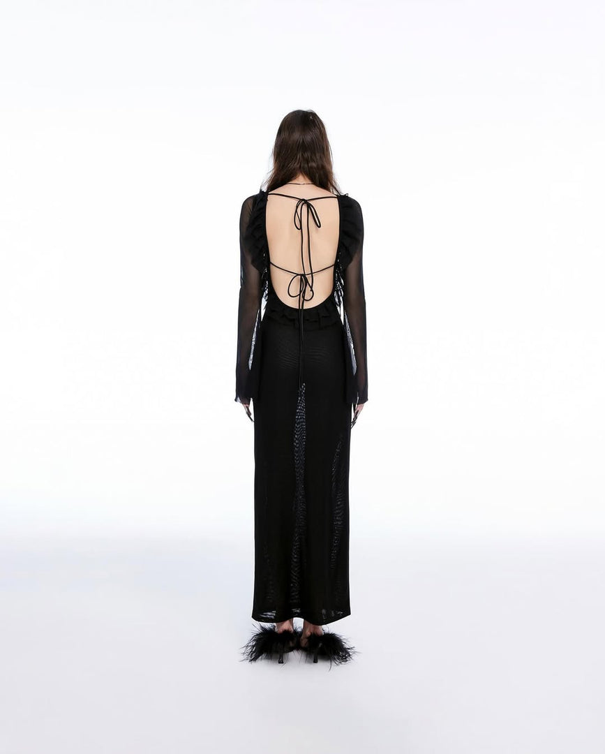 BLACKLESS DRESS