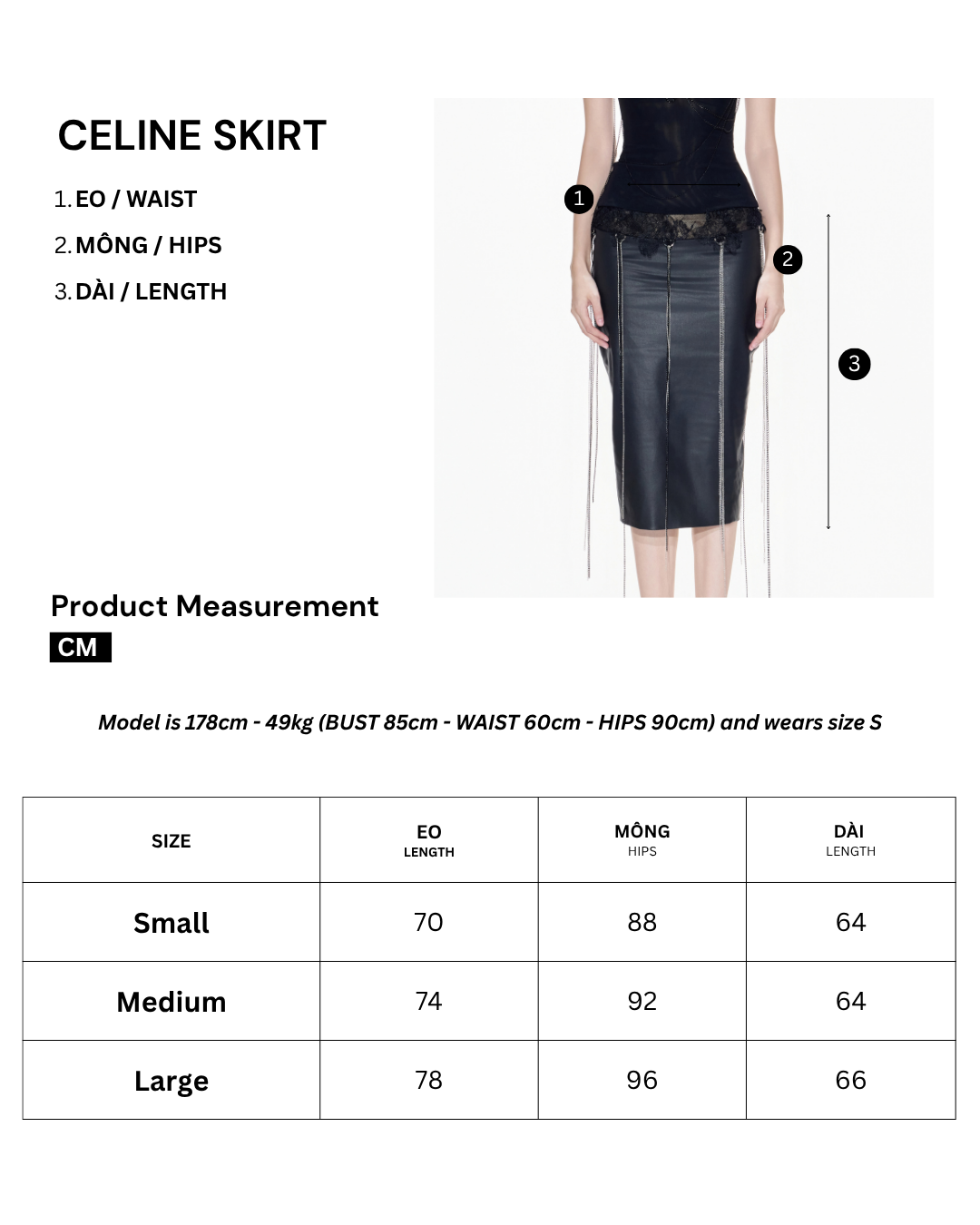 CELINE SKIRT