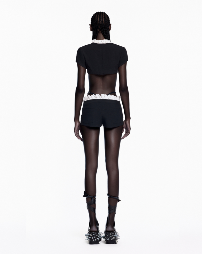 RUFFLE SHORTS