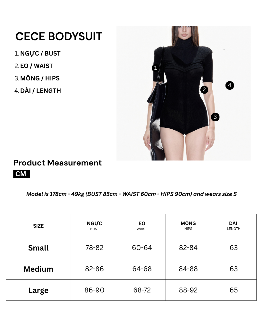 CECE BODYSUIT