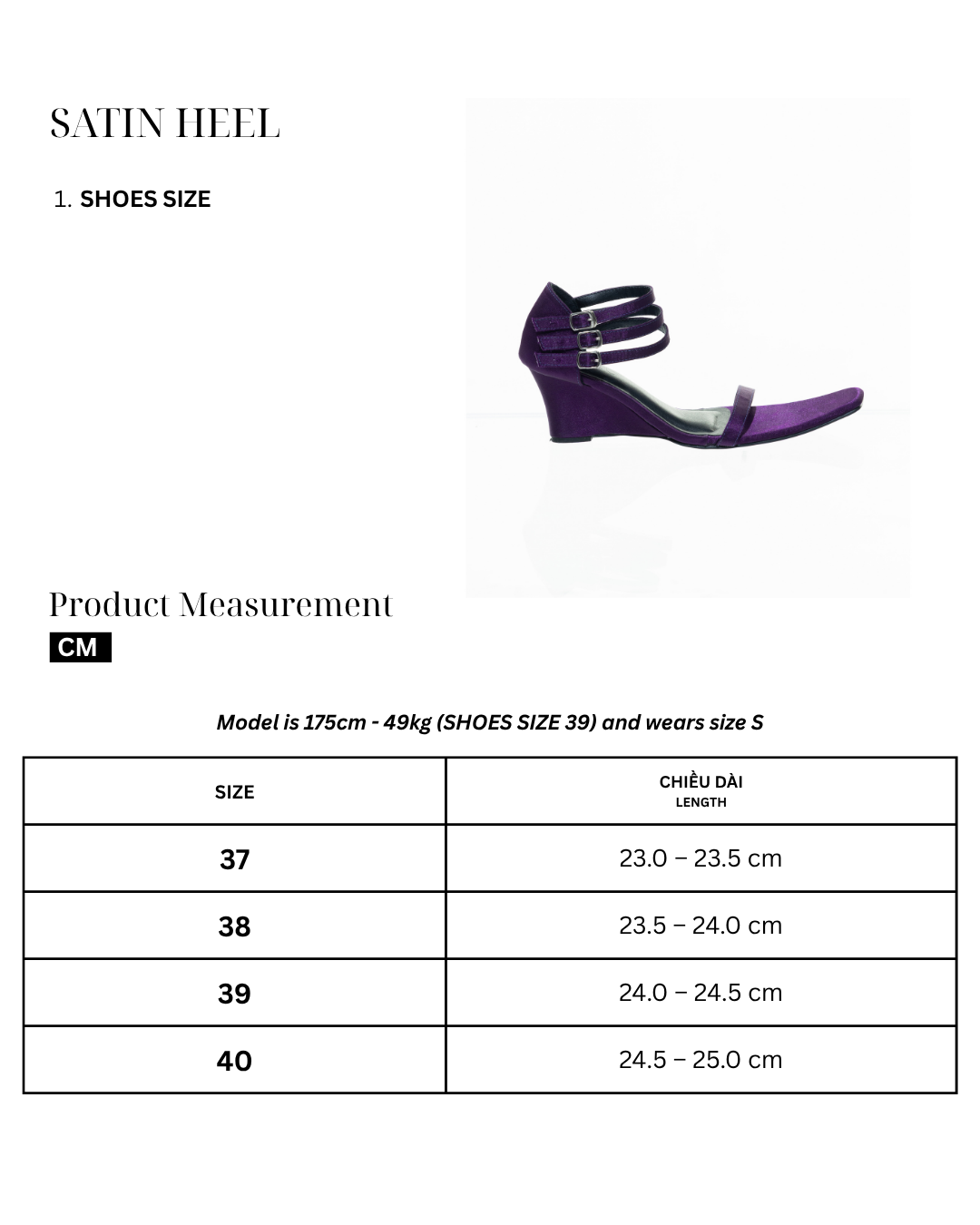 SATIN HEEL