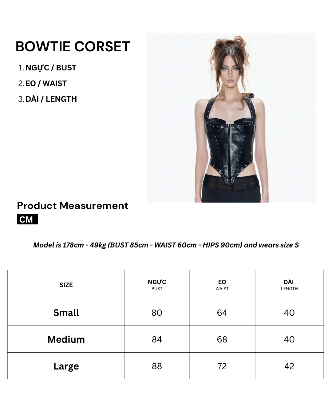 BOWTIE CORSET