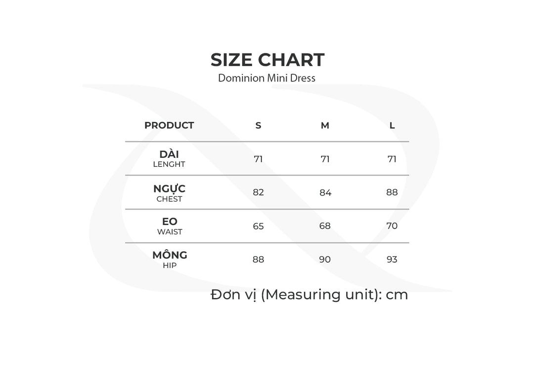 DOMINION MINI DRESS