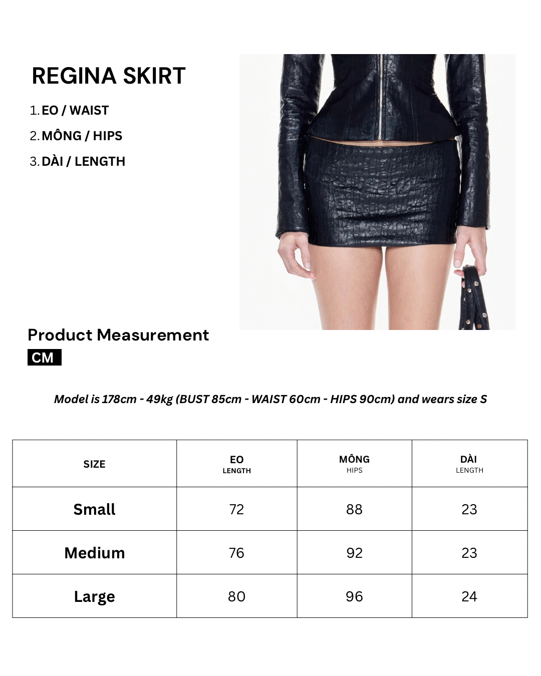 REGINA SKIRT