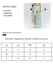 DRAPE SKIRT