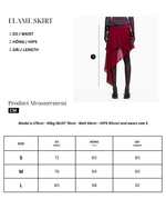 Load image into Gallery viewer, FLAME SKIRT