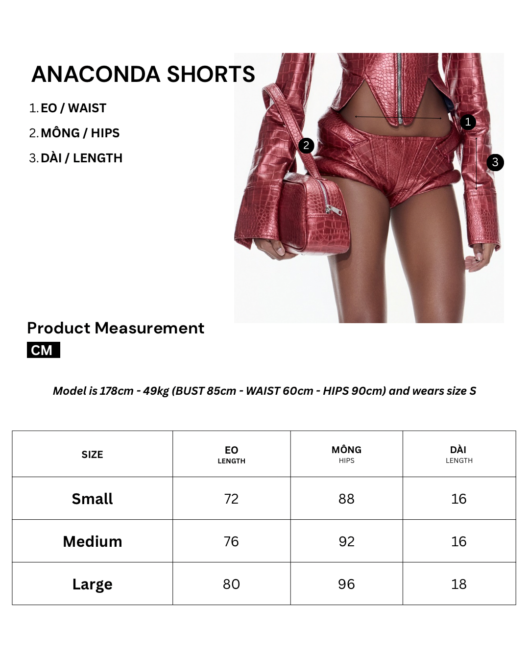 ANACONDA SHORTS