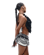 Load image into Gallery viewer, FLORAL MINISKIRT
