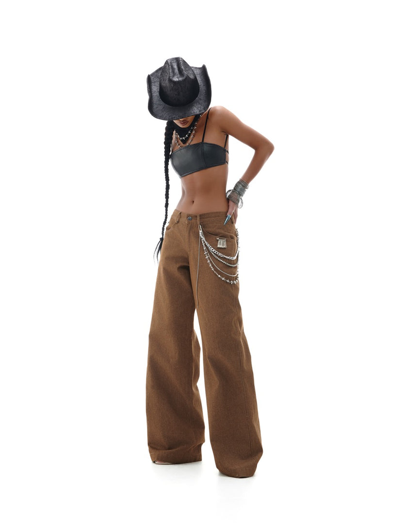 BROWN JEANS