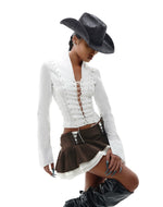 Load image into Gallery viewer, COW - COW MINISKIRT
