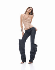 BOOT PANTS-JEANS