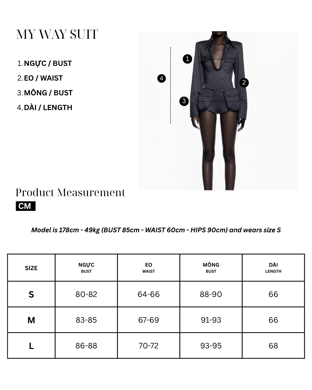 MY WAY SUIT